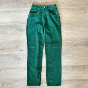 Corduroy Pants- Green